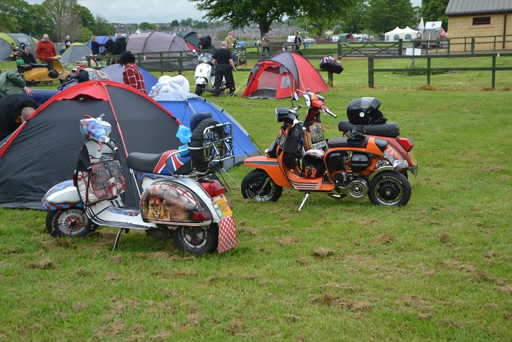 Scottish National Scooter Rally 2016 Kelso