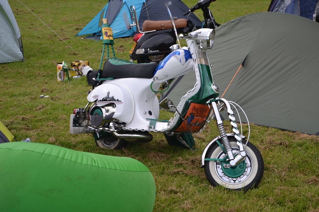 Scottish National Scooter Rally 2016 Kelso