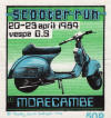 Morecambe Scooter Rally - Easter Bank Holiday 1984